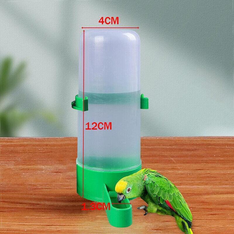 4Pcs/Set Drinker Food Feeder Water Clip For Cage Bird Parrot Cockatiel Budgie Au 3