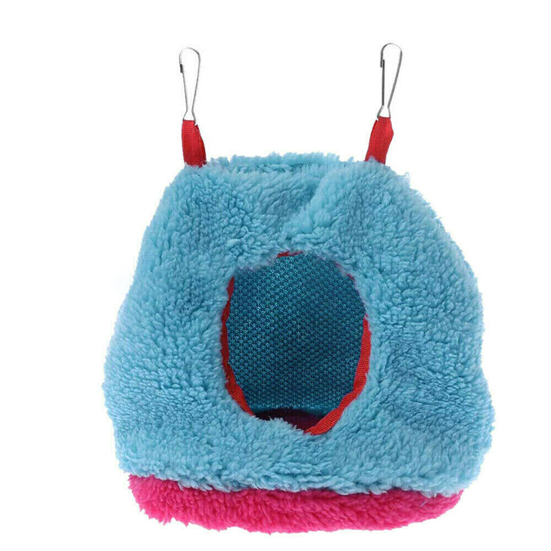 Plush Hanging Bird Nest Bed Cage Hammock for Parrots and Small Birds - M 3