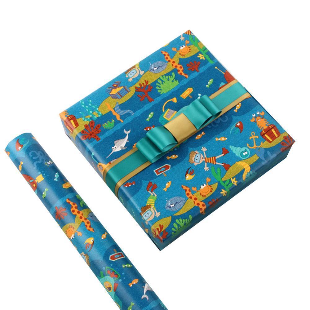 20pcs Cute Animal Cartoon Gift Wrapping Paper for Toys Bookskin and Crafts - Unicorns-20PCS 13