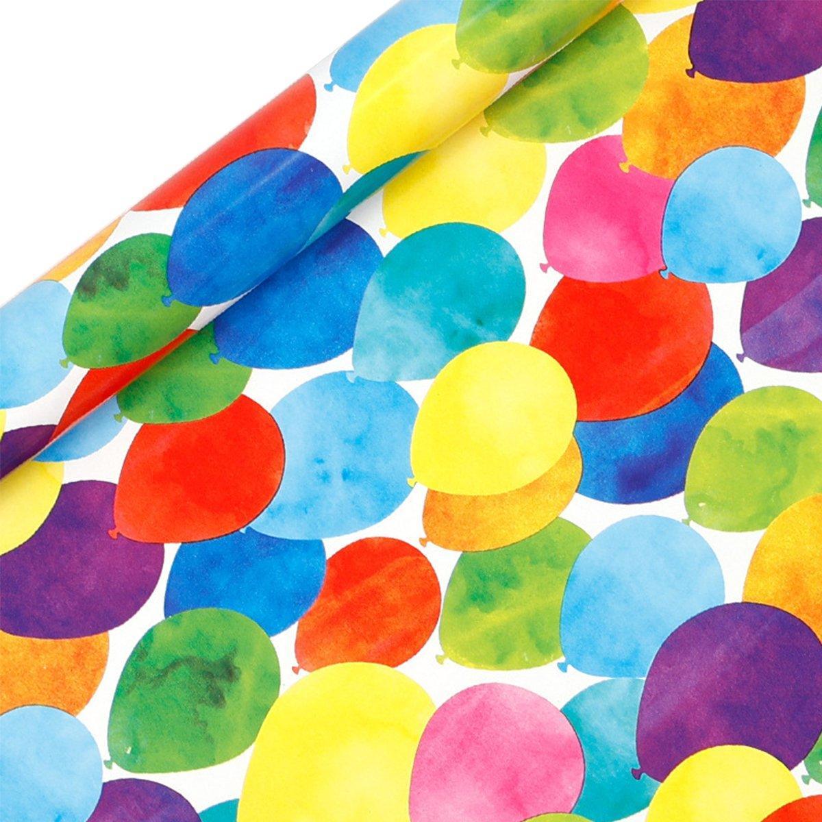 3 Pack Colorful Celebration with Premium Present Wrapping Paper - QQLW 9