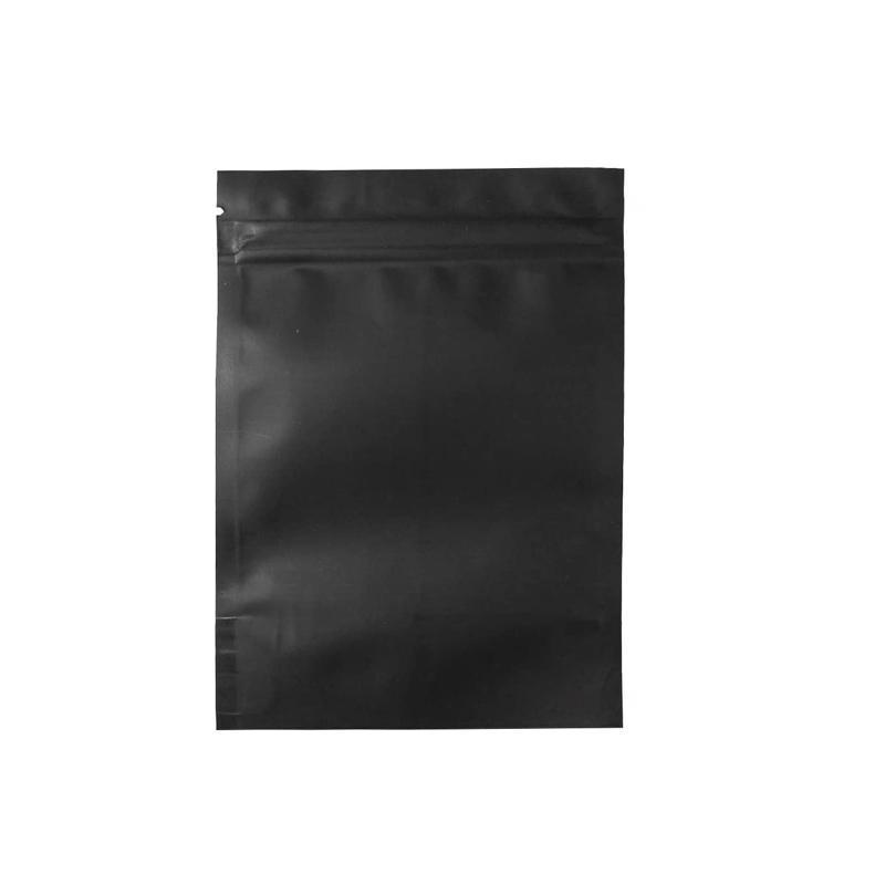 100PCS Black Aluminum Bag Mylar Foil Pouch Heat Sealer Food Storage Package Bags - 10x15cm 8