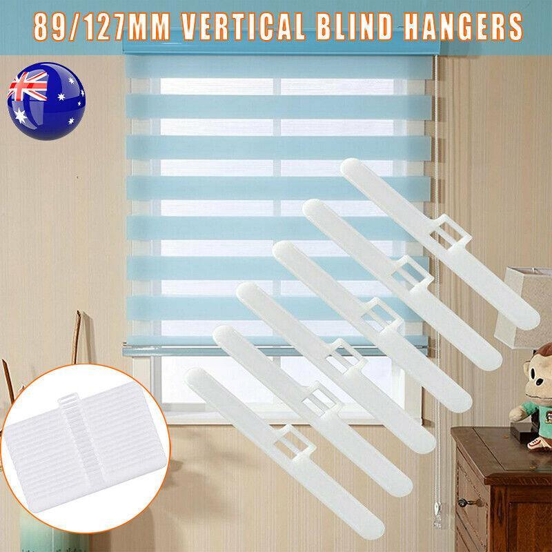 89/127Mm Vertical Blind Top Hangers For Slats Hanger Blade Curtain Spare Parts - 89MM