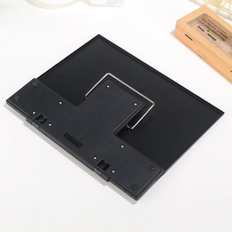 Portable Steel Book Stand Reading Desk Holder Tilt Adjustment Holder Bookstand 4