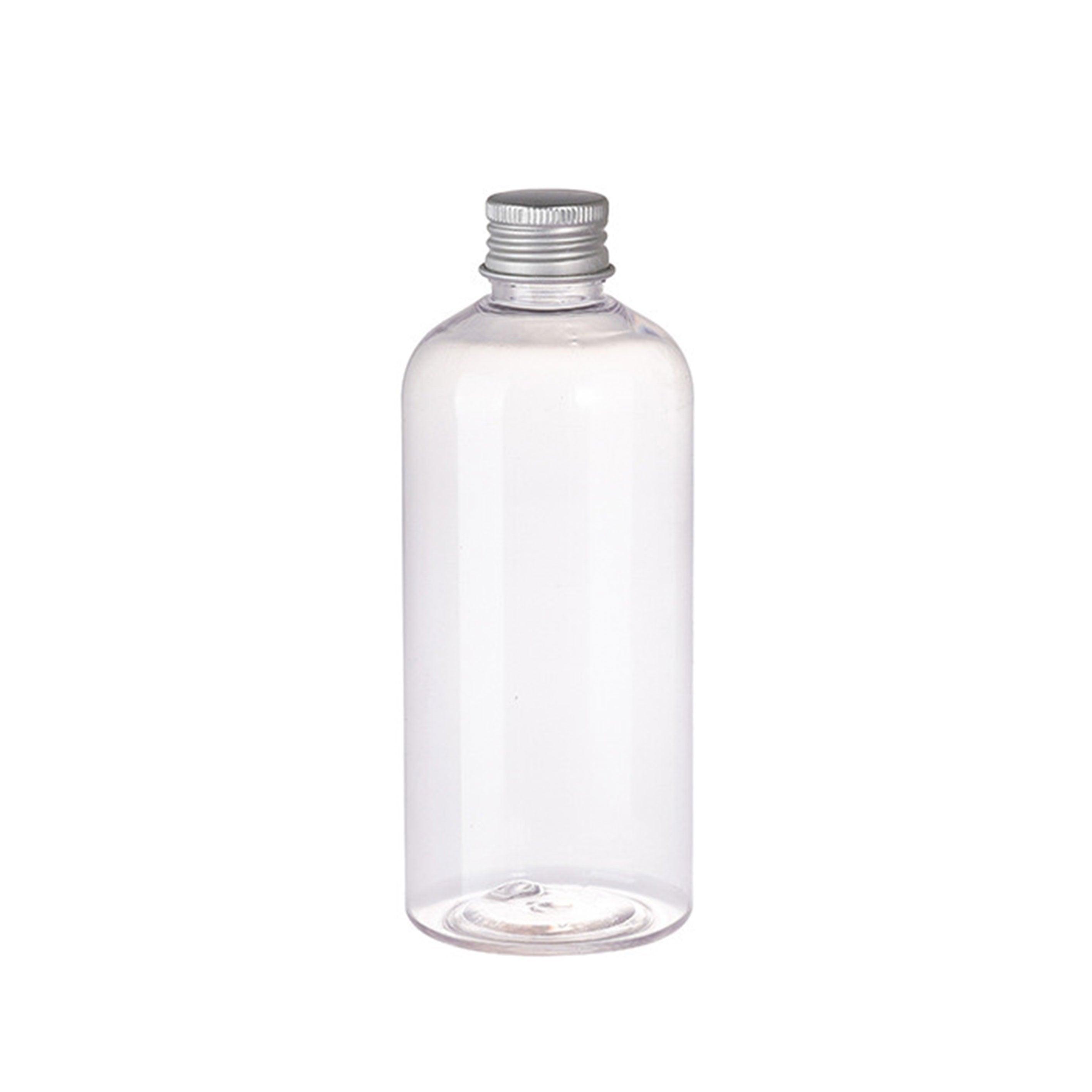 20pcs Brown Transparent Cosmetic Bottles with Aluminum Lids for Packaging - Brown-100ml 8