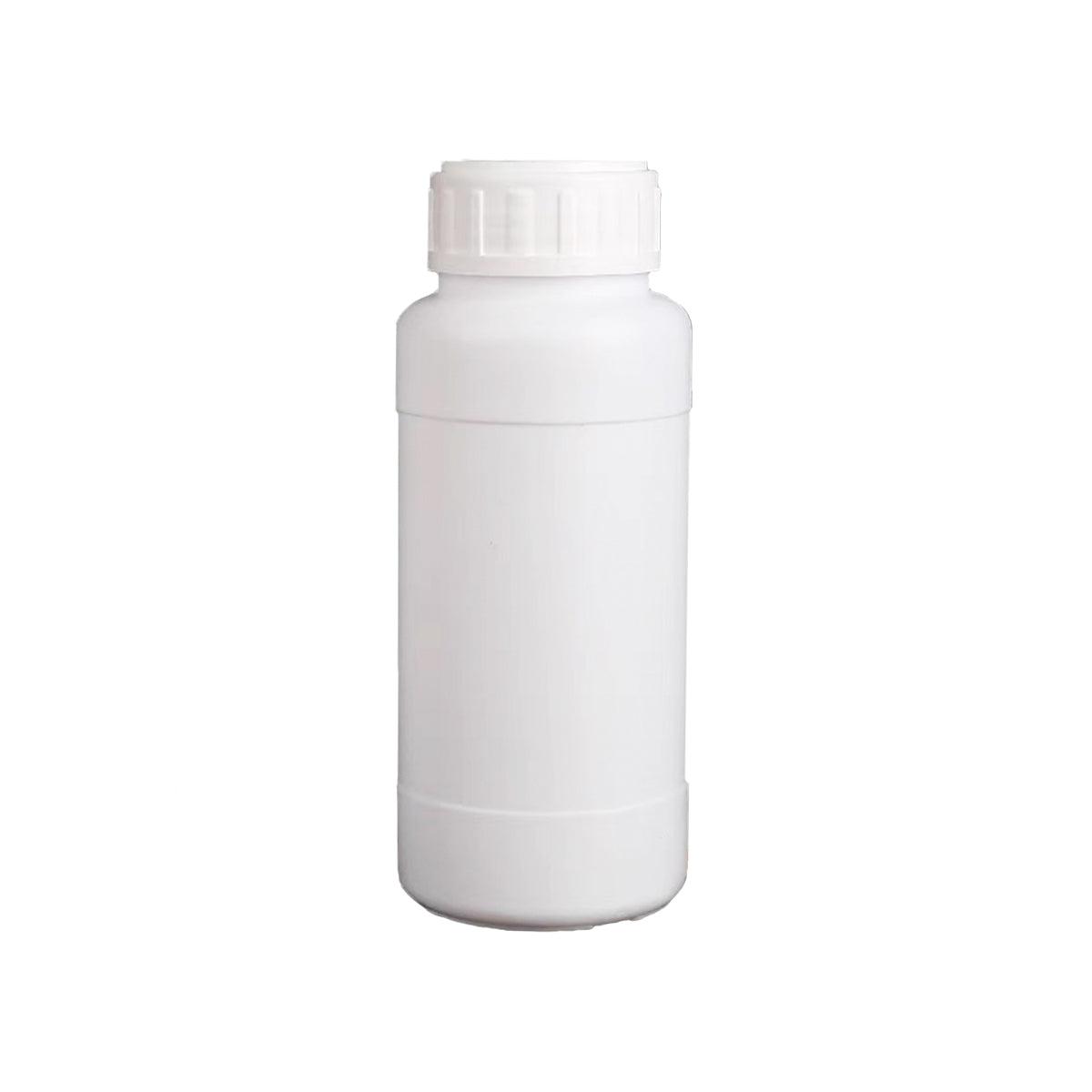 50pcs Chemical Bottle White Plastic Sample Reagent Bottles for Lab Storage - 200ml 10