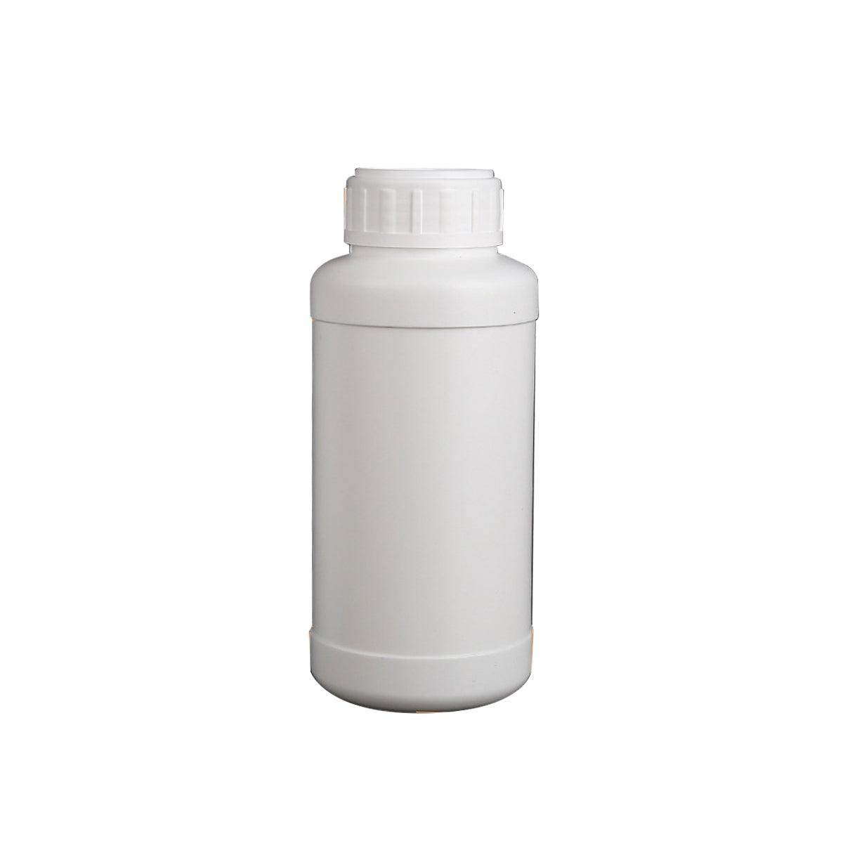 50pcs Chemical Bottle White Plastic Sample Reagent Bottles for Lab Storage - 300ml 9