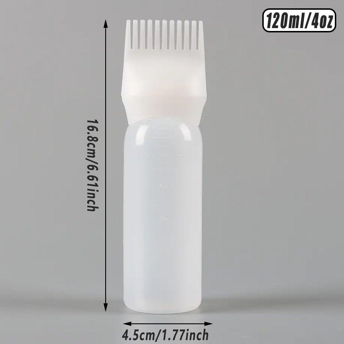 Hair Dry Cleaning Hair Bottle Combing Teeth Coloring Cream Scale Water Perm Potion Salon Tools 3