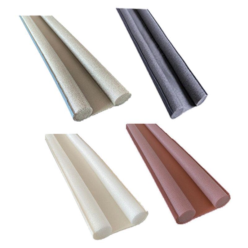 New Door Bottom Sealing Strip Guard Wind Dust Threshold Seals Draft Stopper Au - White