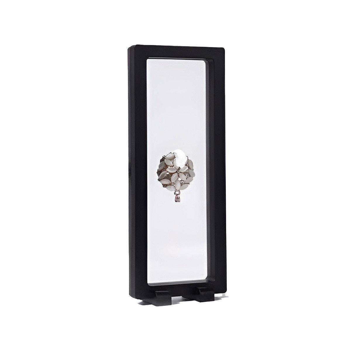 10pcs Transparent PE Film Display Box Jewelry Packaging Storage Box Container - 7-18-2-Black 7