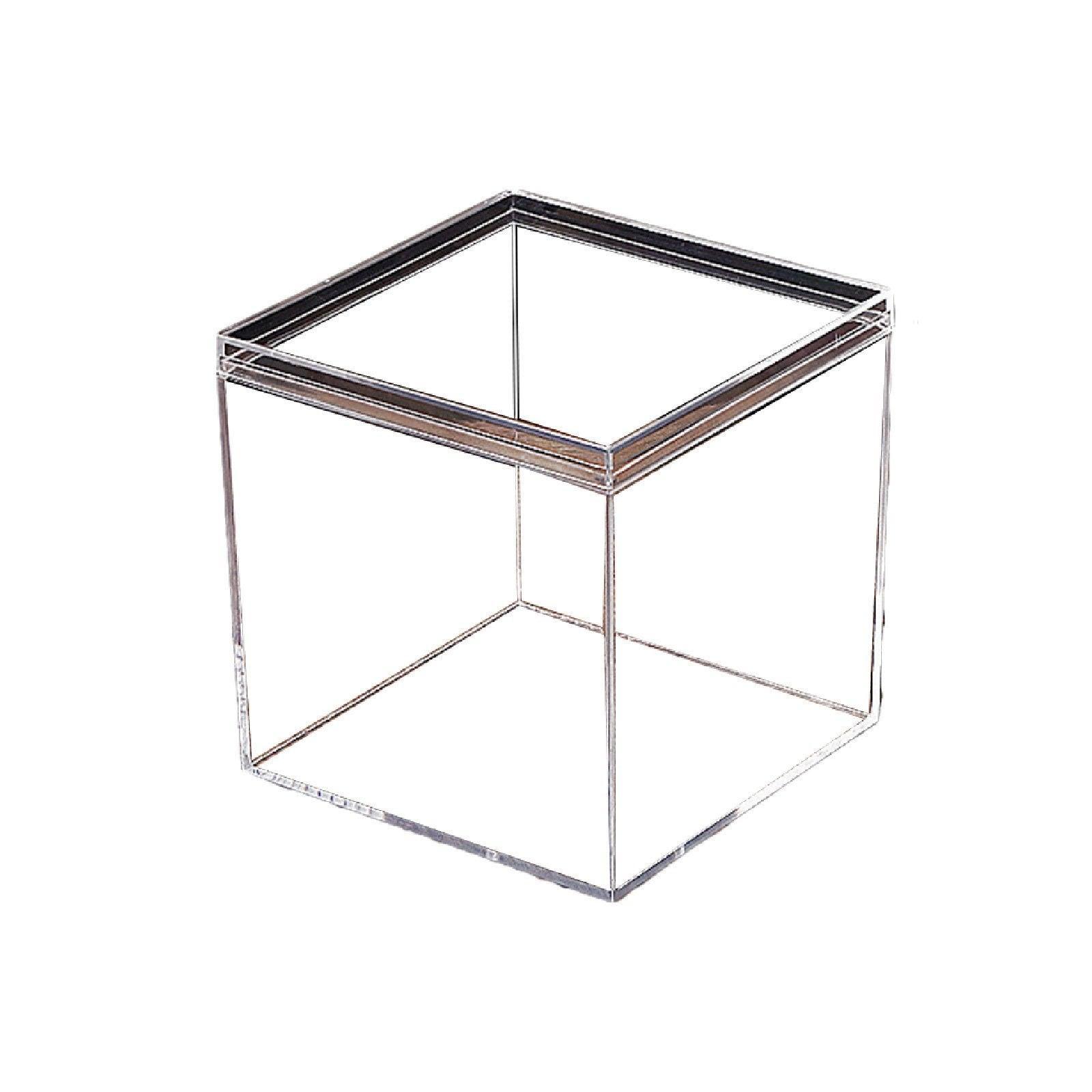 10pcs Clear Acrylic Plastic Boxes Square Storage Containers for Food  Small Item - 10pcs-85-85-85 7