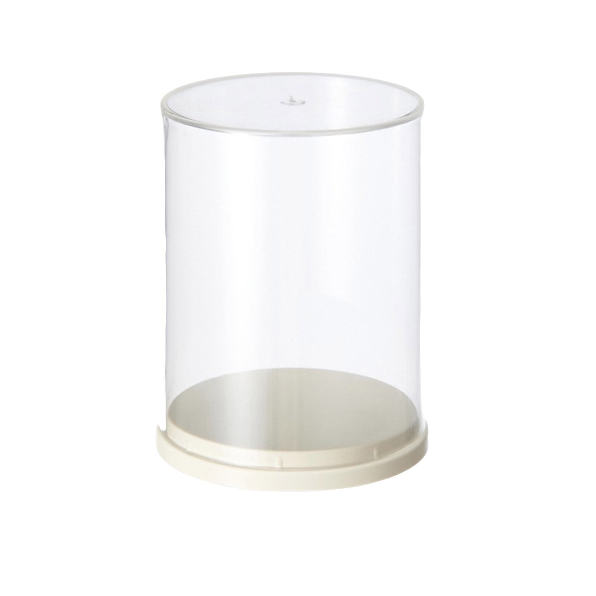 2pcs Clear Acrylic Display Case Transparent Box for Collectibles Dolls Figures - M 7