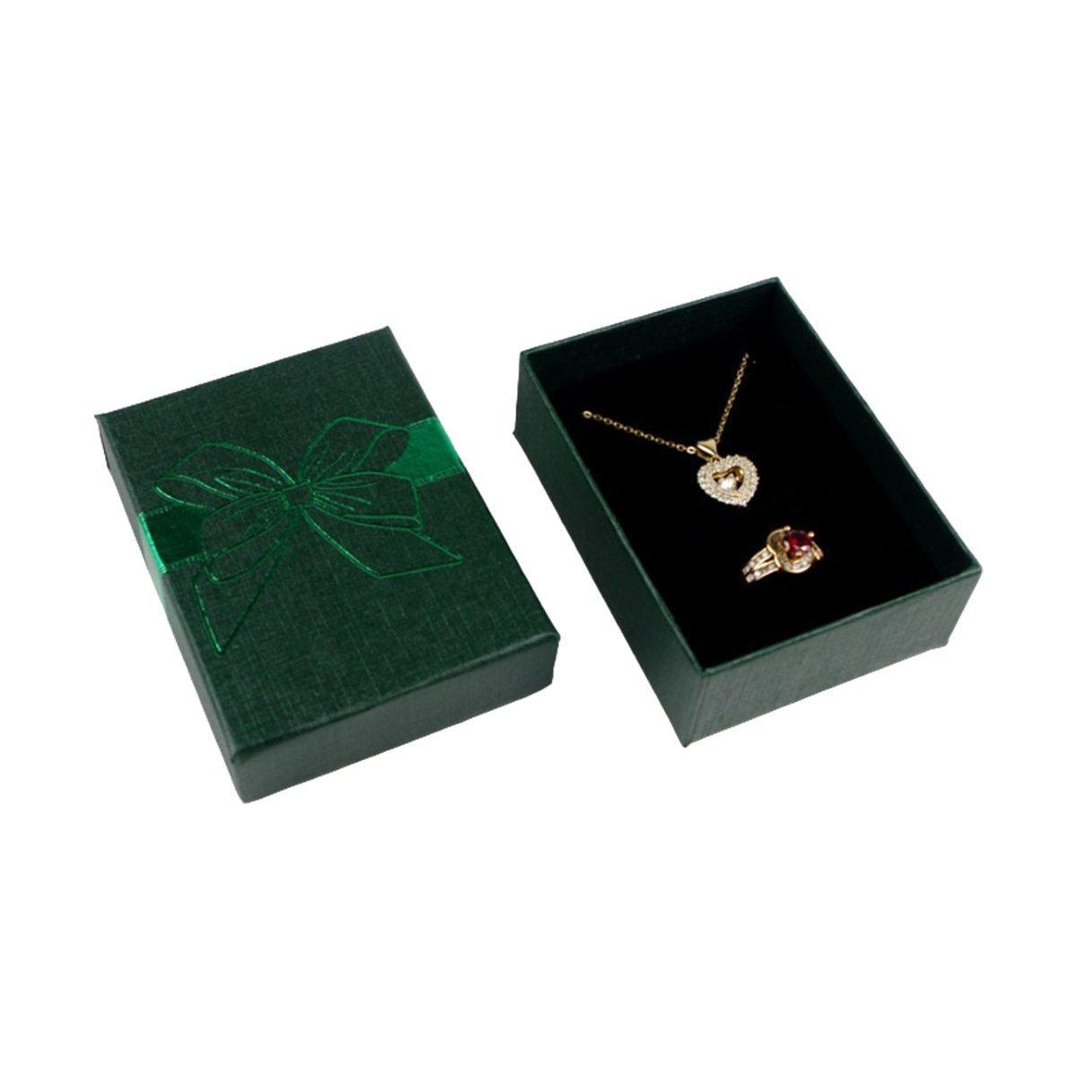 32pcs Jewelry Storage Box Necklace Pendant Ring Organizer Gift Packaging - Blue 11