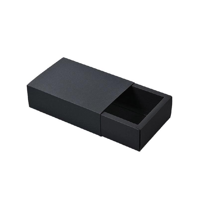 25X Black Kraft Paper Drawer Jewelry Package Necklace Bracelet Gift Package box - 18.5*13.5*3-25pcs 8