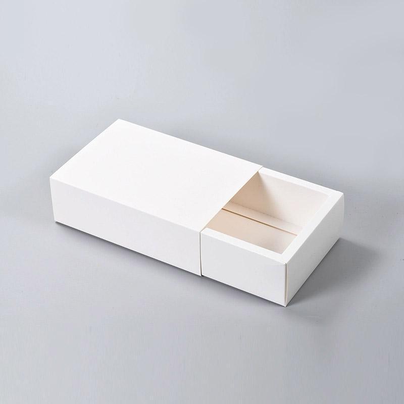25X White Kraft Paper Drawer Jewelry Package Necklace Bracelet Gift Package box - 10*5*3.5-25pcs 5