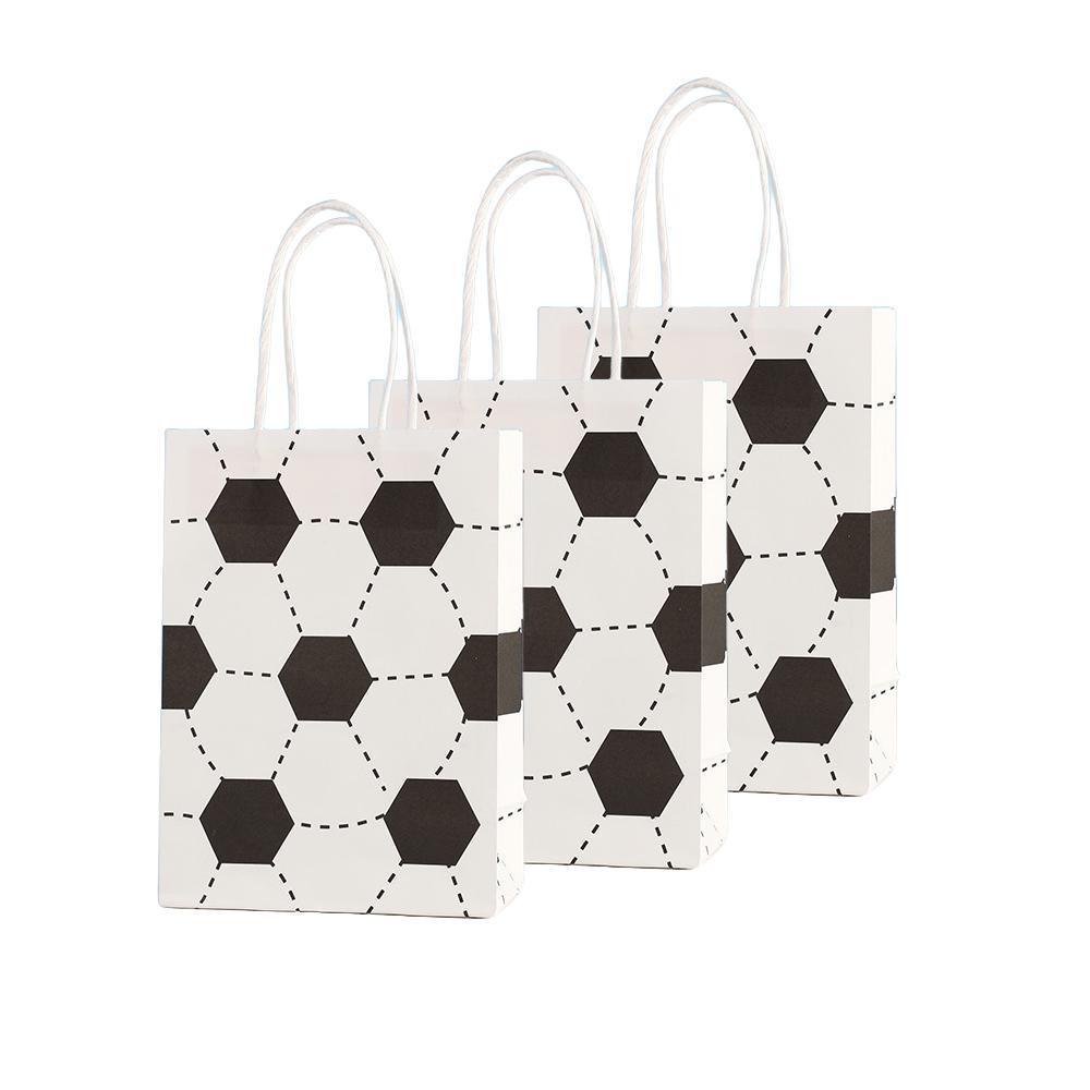 30PCS Fashion Ball Kraft Paper Gift Bag Festivals gift tote bag Party Favor Bag - Building-Blocks-30pcs 7