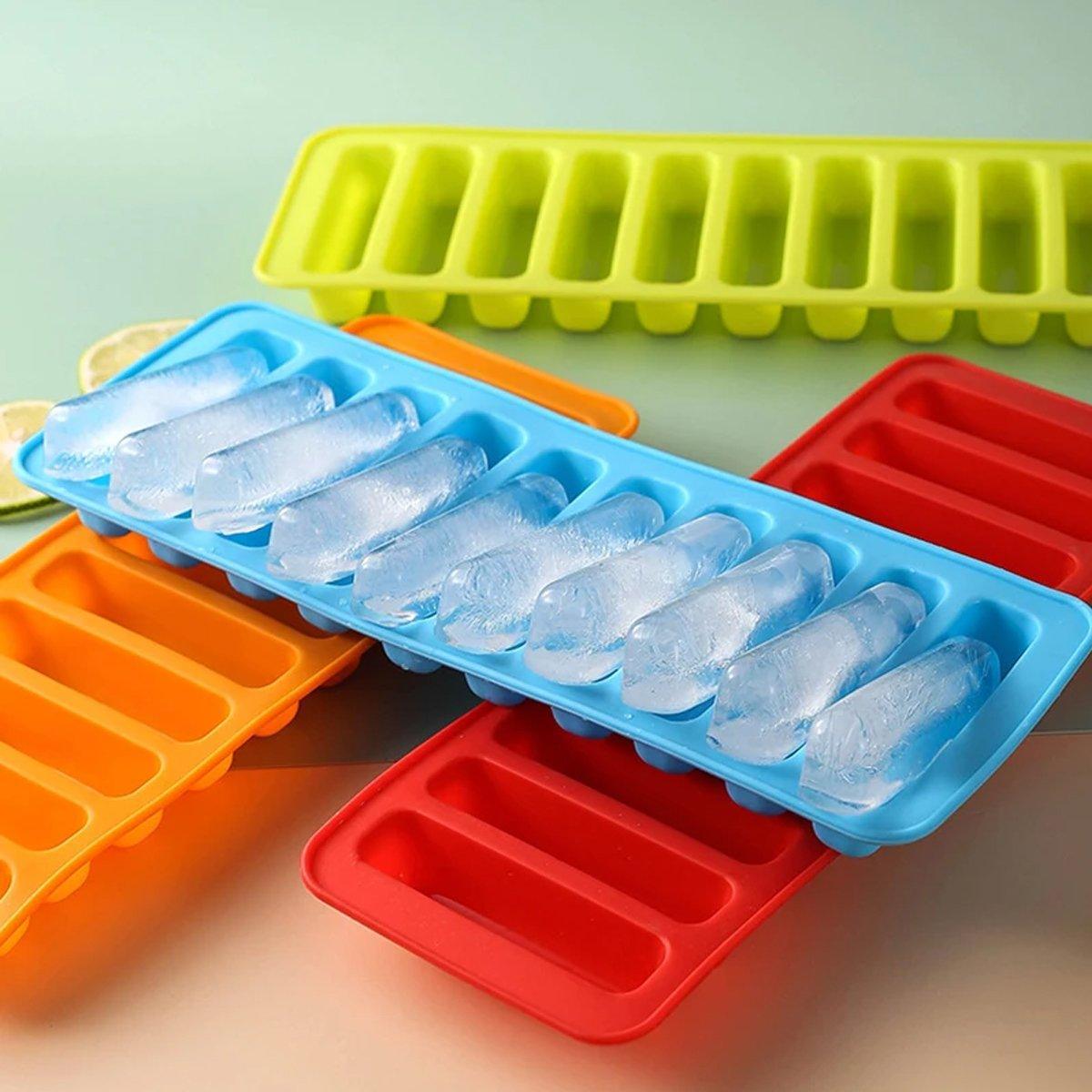 Silicone Baking Mould Finger Shaped Molds Cookie Ice Tray Chocolate Long Strips 4
