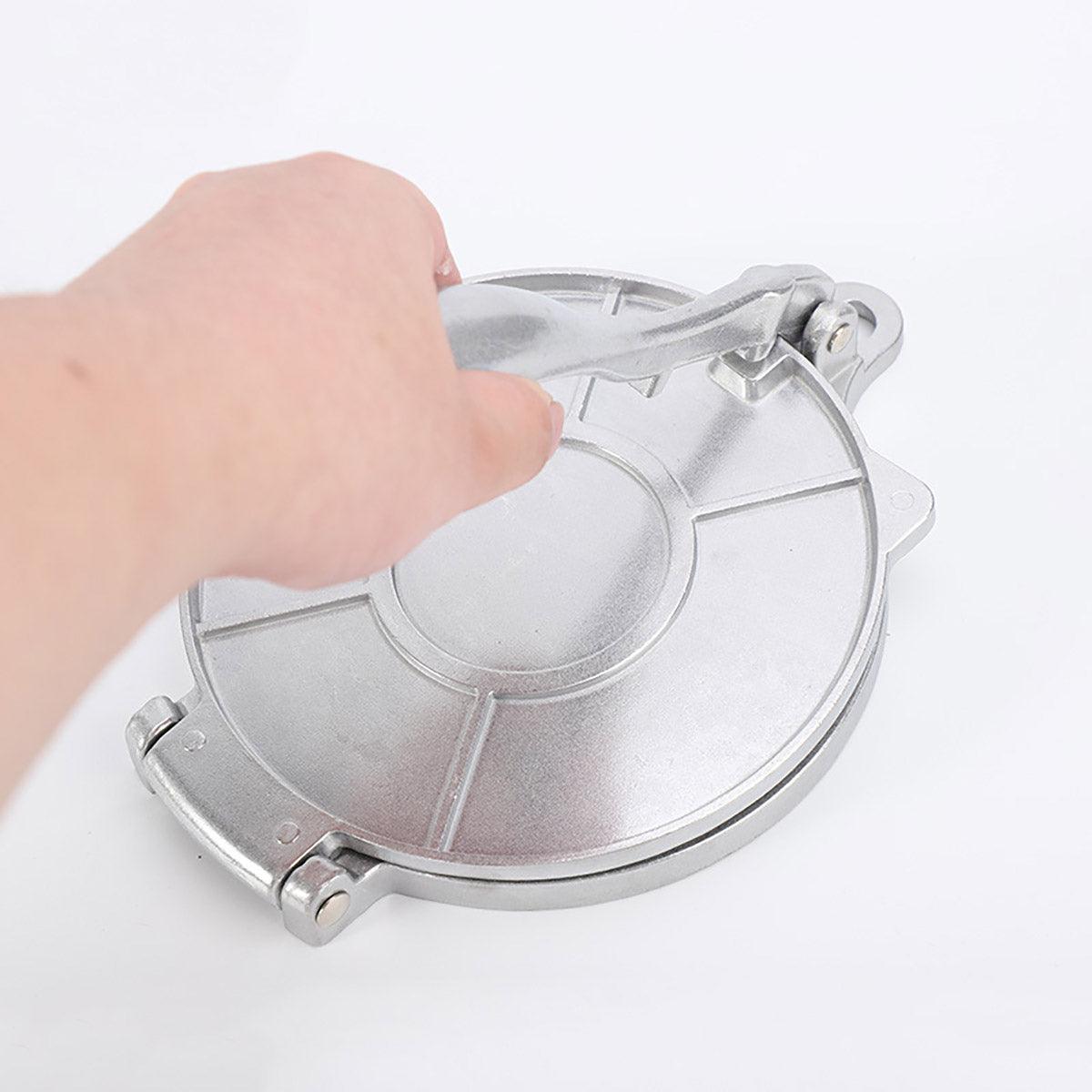 16/20cm Premium Tortilla Press Flat Bread Maker Taco Roti Chapati Health Food - Black-20cm 5