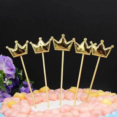 Happy Birthday Acrylic Cake Topper Cake Decoration Golden Silver Party - Red-Star 8