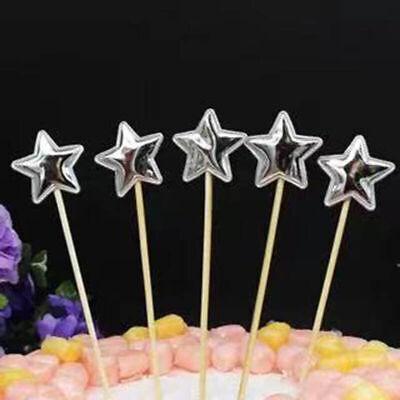 Happy Birthday Acrylic Cake Topper Cake Decoration Golden Silver Party - Rose Gold-Birthday (B) 15