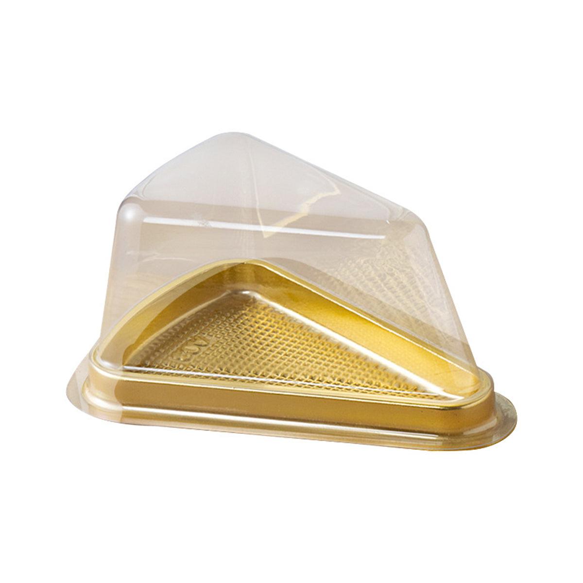 100pcs Triangle Cake Boxes for Bakery Packaging Pastry Gift Boxes for Parties - Black-7x14x6cm 8