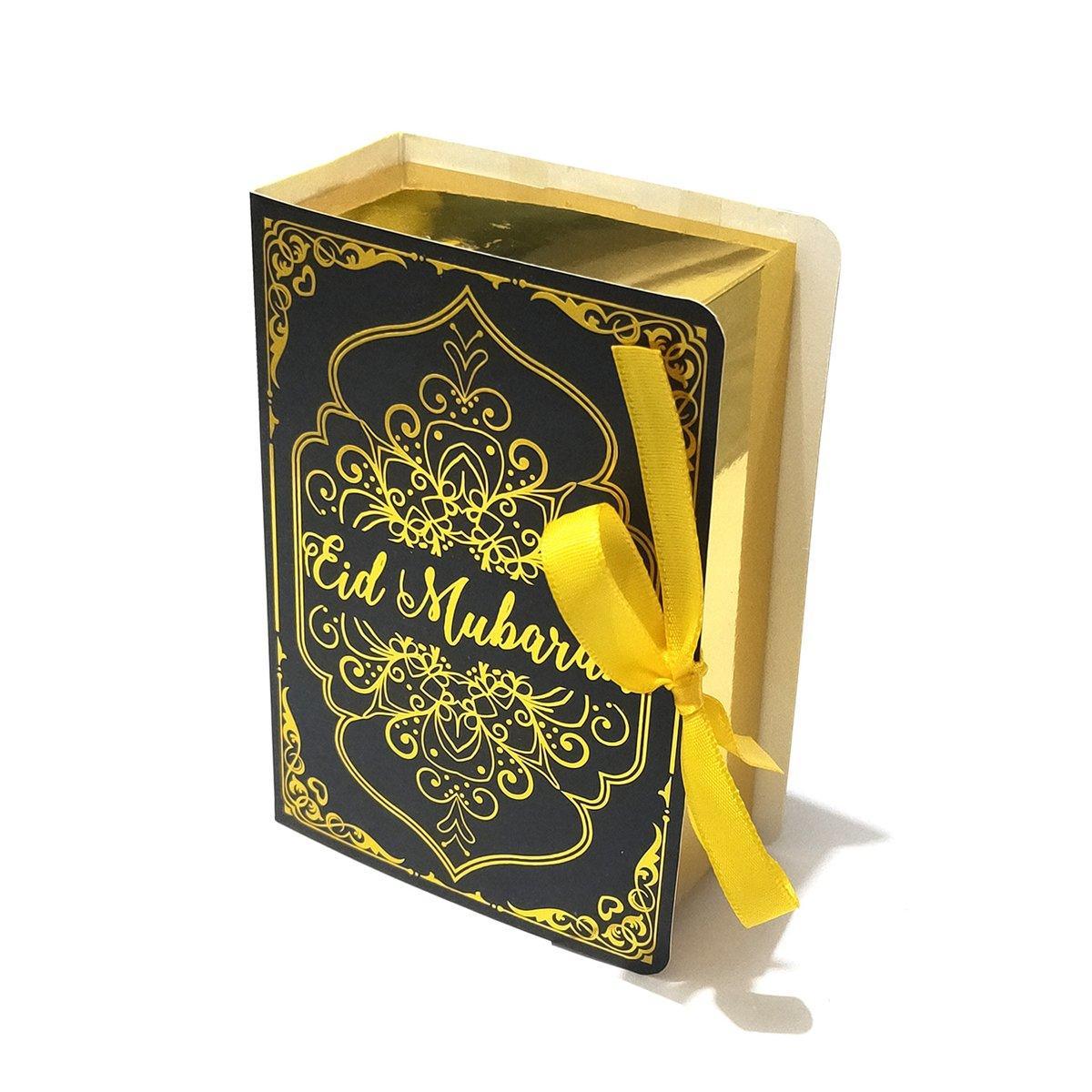 50PCS Moon Stars Wedding Candy Box Gift Box Holiday Party Decorations Favour - White 7