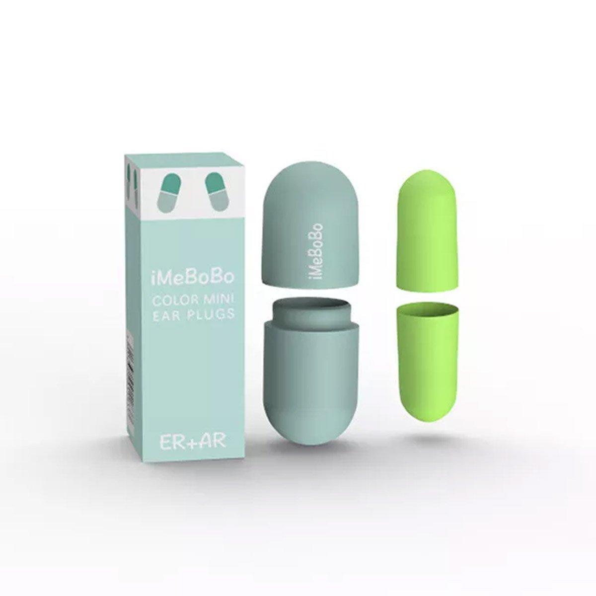 1/2/4 Pairs Soundproof Capsule Earplugs Noise Reduction Ear Plugs for Sleeping - 2pairs-Blue 9