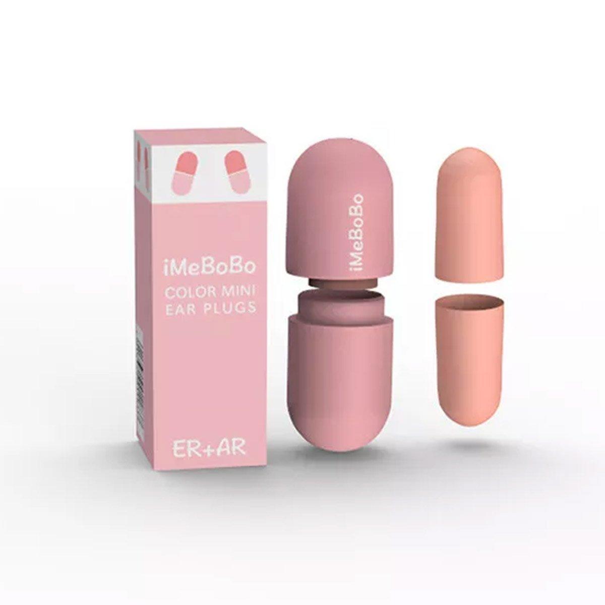 1/2/4 Pairs Soundproof Capsule Earplugs Noise Reduction Ear Plugs for Sleeping - 4pairs-Red 6