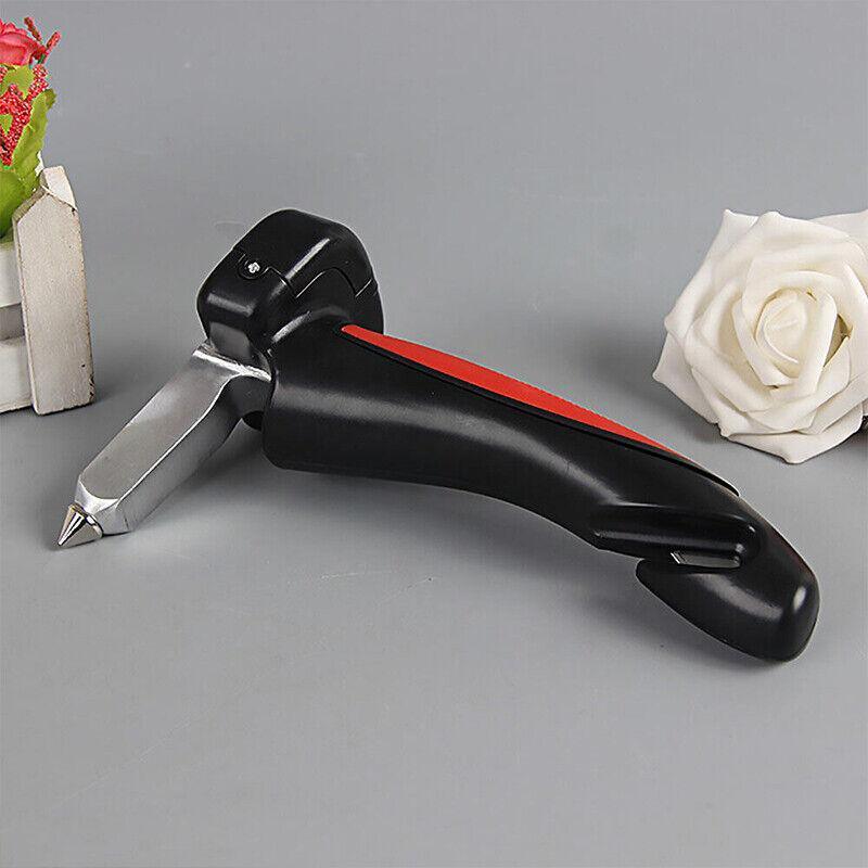 Car Door Handle Disability Elderly Standing Aid Cane Glass Breaker Flashlight Au - 1PC 4