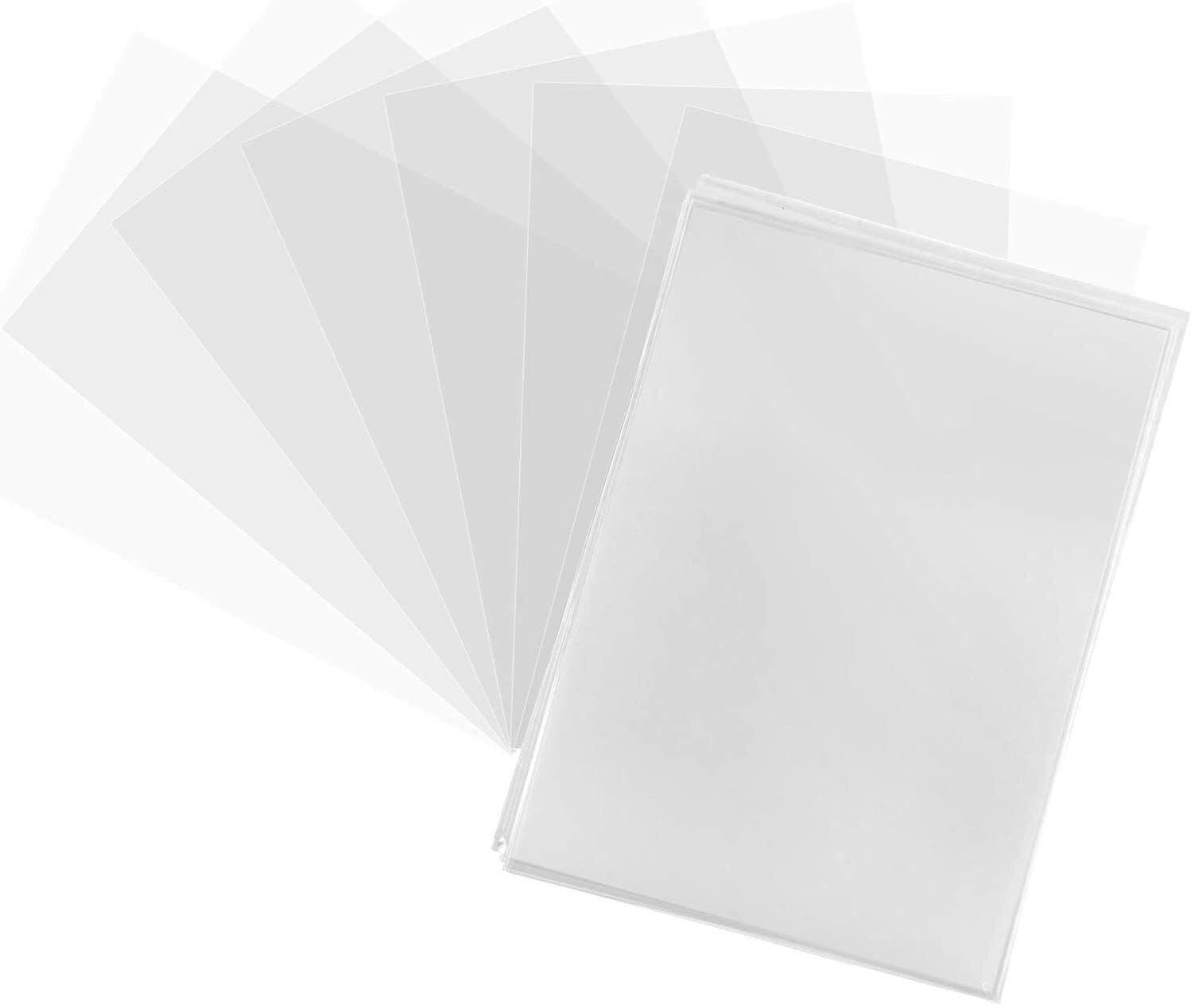 Ultra Soft Trading Card Sleeves Clear Penny Protector 100Pcs For Pokemon Nba Yugioh - 100PCS