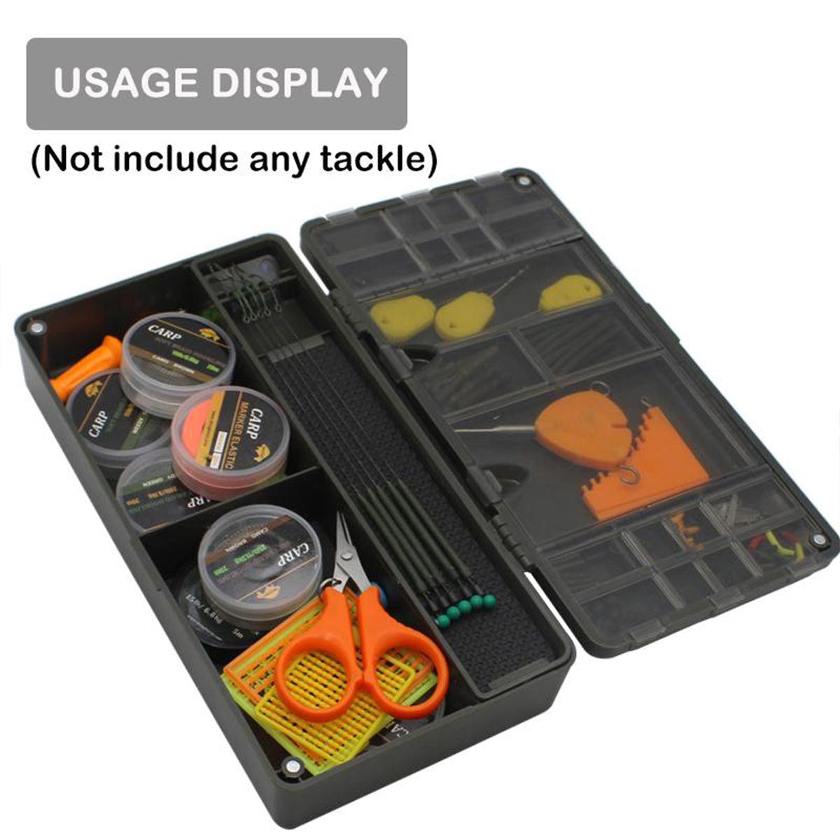 Fishing Accessories Multifunctional Storage Box Tackle Organizer Case Waterproof 4