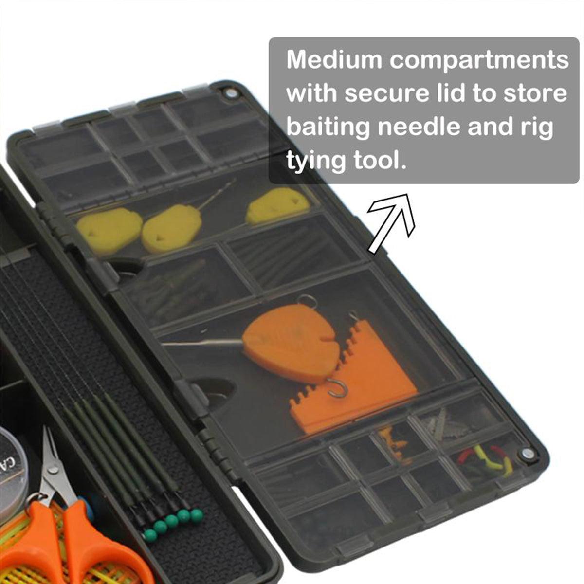 Fishing Accessories Multifunctional Storage Box Tackle Organizer Case Waterproof 5