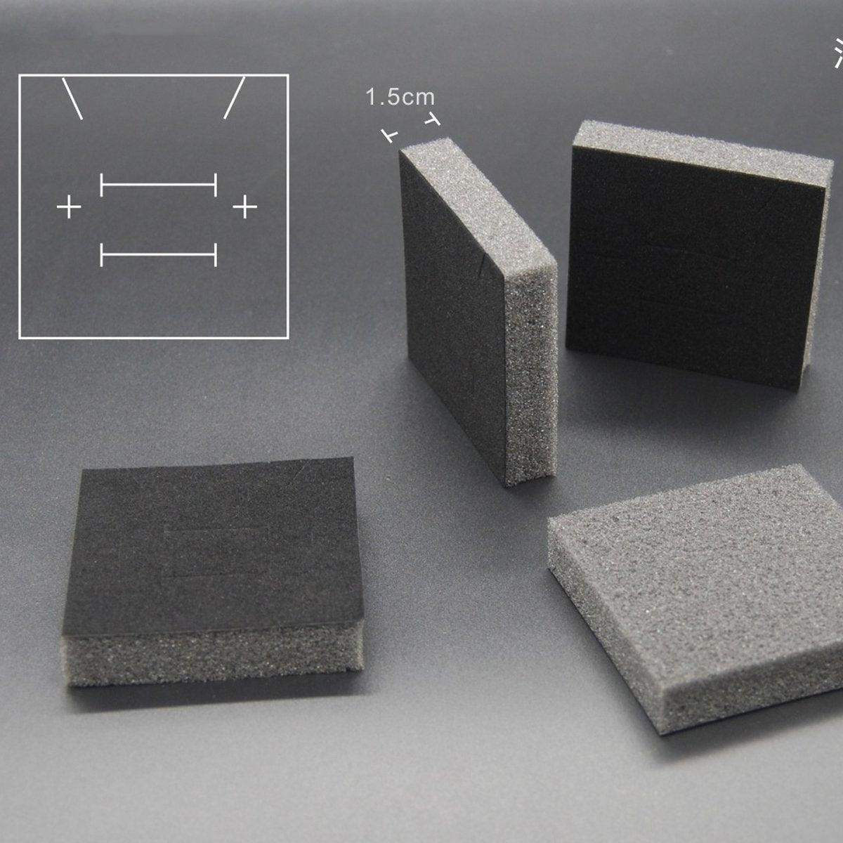 25X Jewelry Gift Boxes Shell Pattern 7.5CM Small GiftBox Empty Jewelry With Foam - Blue 4