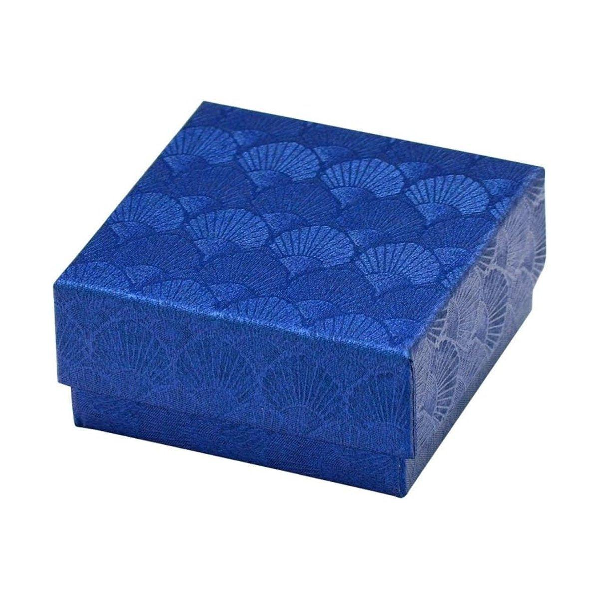 25X Jewelry Gift Boxes Shell Pattern 7.5CM Small GiftBox Empty Jewelry With Foam - Pink 9