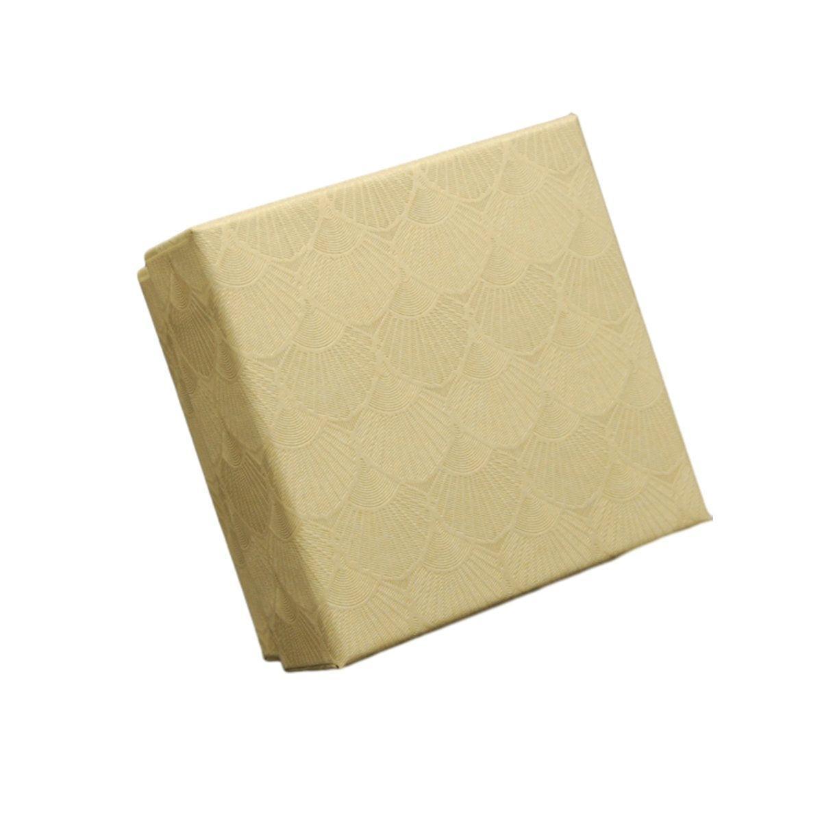 25X Jewelry Gift Boxes Shell Pattern 7.5CM Small GiftBox Empty Jewelry With Foam - Red 8