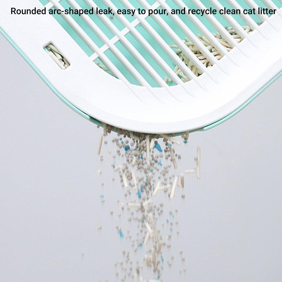 Anti Spill Cat Litter Mat Double Layer Pet Toilet Mat for Litter Box - Green 5