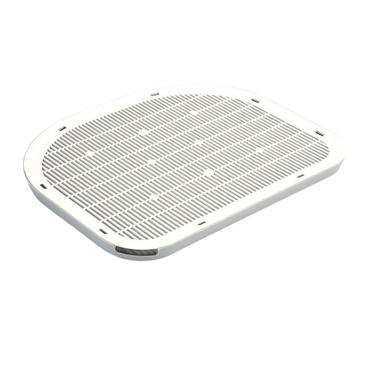 Anti Spill Cat Litter Mat Double Layer Pet Toilet Mat for Litter Box - Grey 8