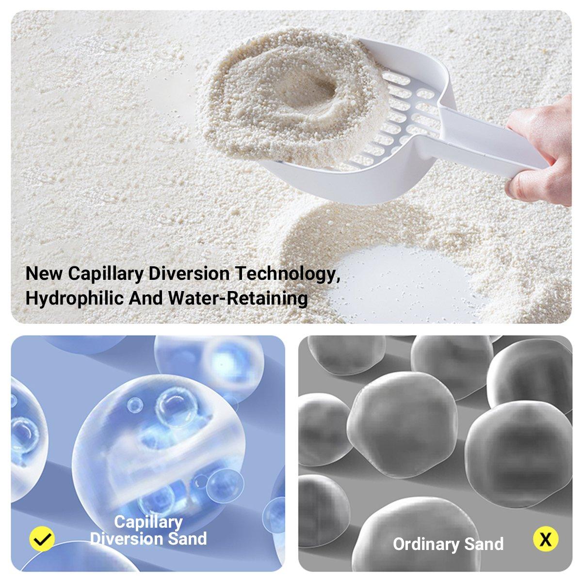 4pcs Cat Litter with Baking Soda Plant Clumping Odor Control for Cat - Original 5