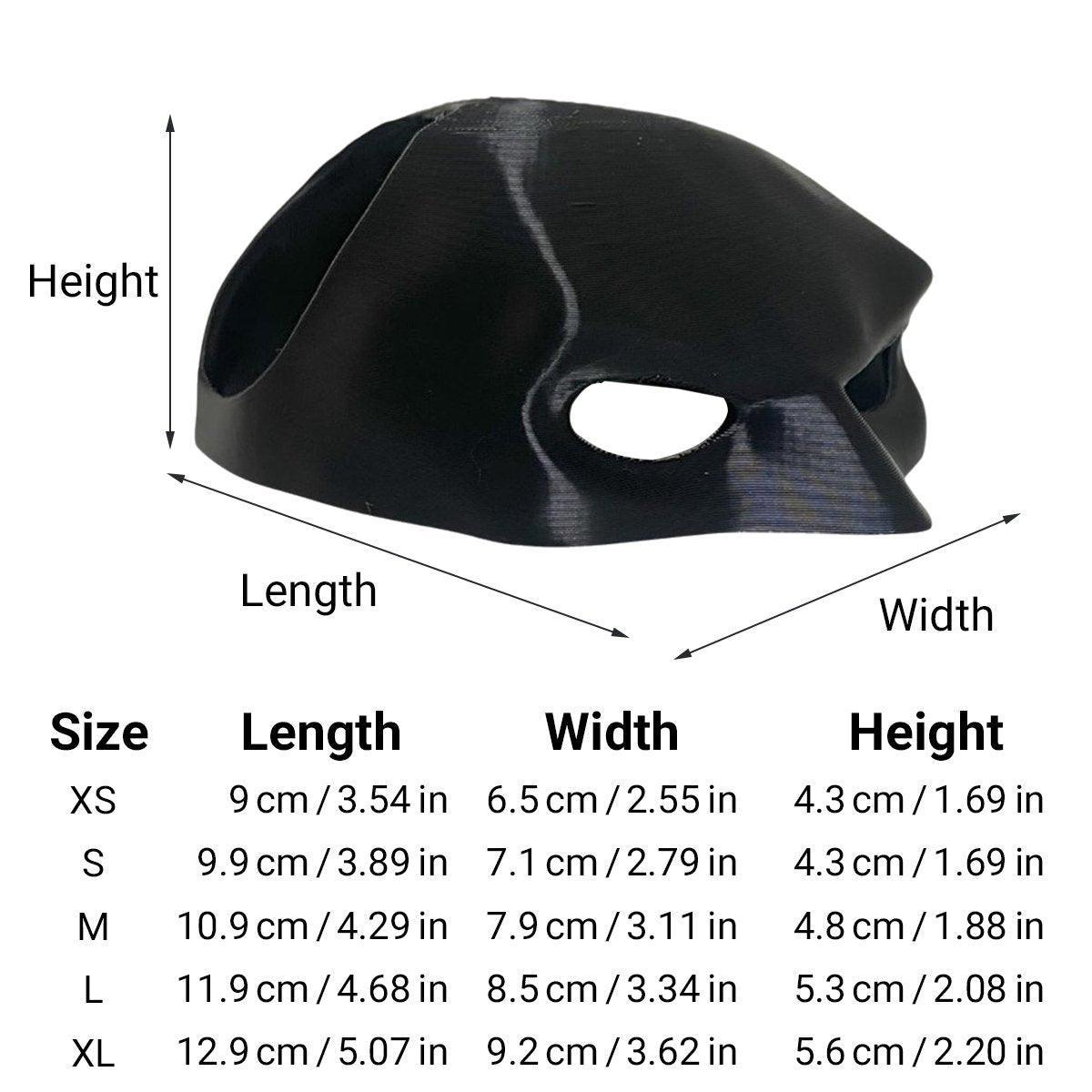 Halloween Bat Mask Cat Mask Pet Costume Accessories for Small Dogs Cats Outfit - L 3