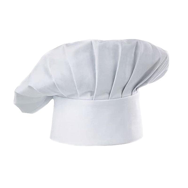 Adjustable Chef Cap with Elastic Band for Kitchen Cooking Baking Catering Use - Red 8