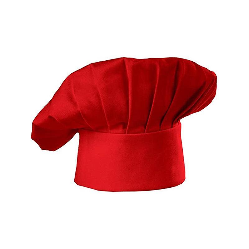 Adjustable Chef Cap with Elastic Band for Kitchen Cooking Baking Catering Use - White 7