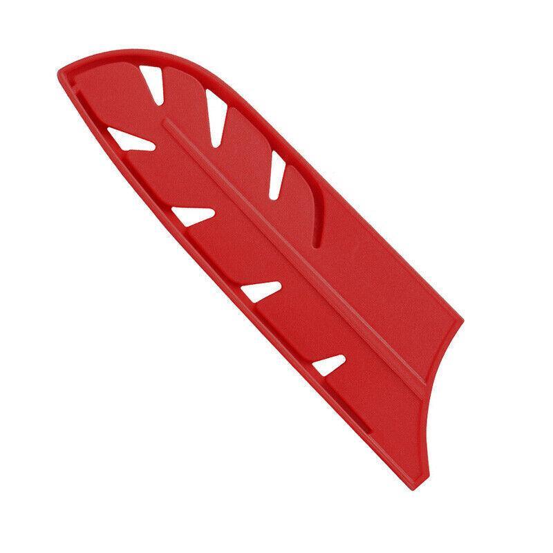 Plastic Knife Sheath Edge Guard Cover Scabbard Slicing Blade Red Protector Chef - Chef Scabbard-8in 10