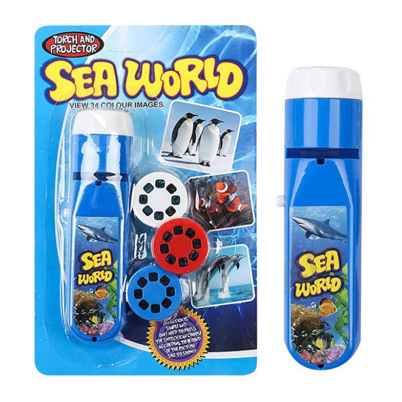 Torch Projector Educational Toy Gift for Ages 3 to 12 with Slide Show Feature - Animal 8