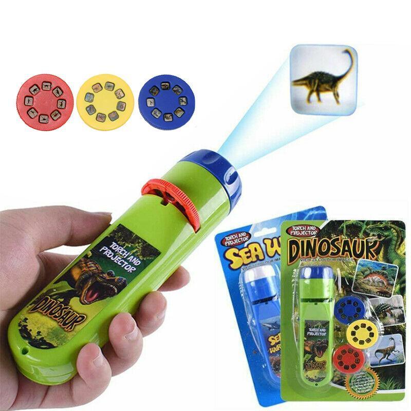 Torch Projector Educational Toy Gift for Ages 3 to 12 with Slide Show Feature - Sea World 4