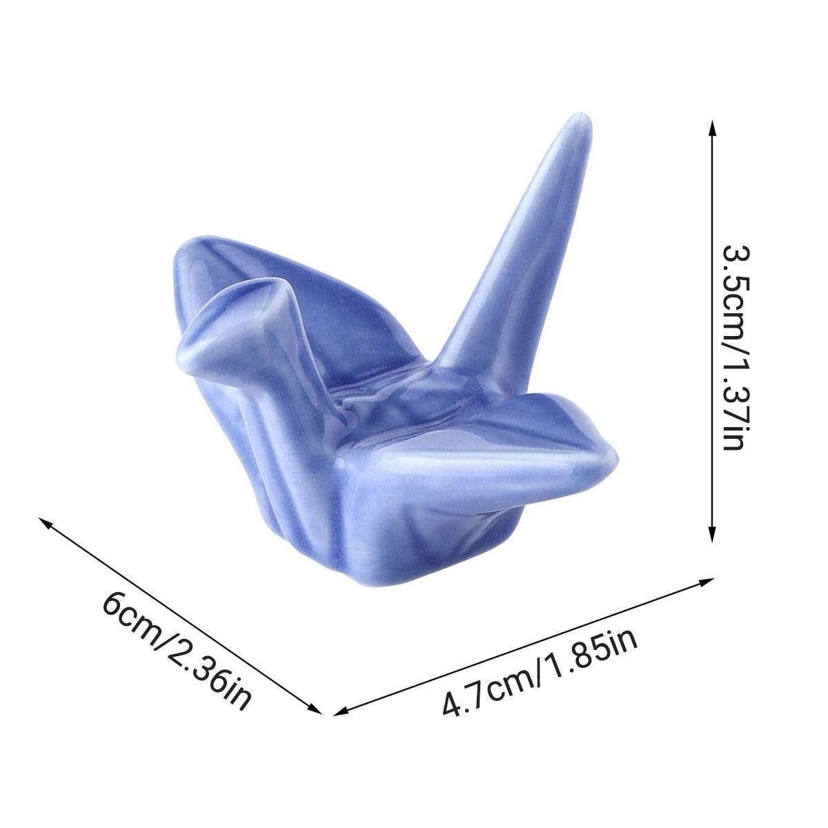 4pcs Ceramic Chopsticks Stand Set Decorative Ornaments for Home and Kitchen 3