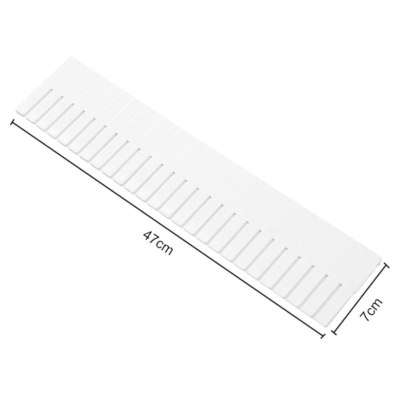 24X Adjustable Clapboard Drawer Cabinet Divider Partition Diy Storage Organiser 3