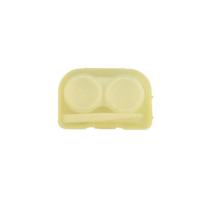 Lens Storage Case with Applicator Kit Tweezers Soft Tip Tool for Contact Eye Care - White 6