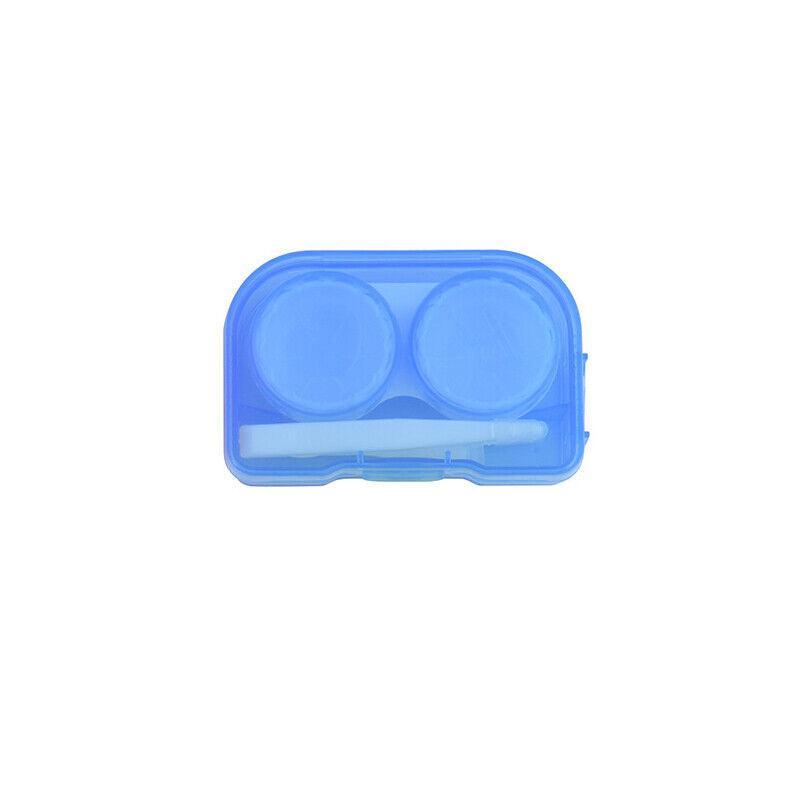 Lens Storage Case with Applicator Kit Tweezers Soft Tip Tool for Contact Eye Care - White 8