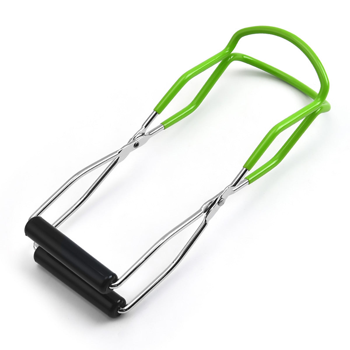 Stainless Steel Canning Jar Lifter Anti-Slip Lifting Tongs Gripper Anti-scalding - Green 7