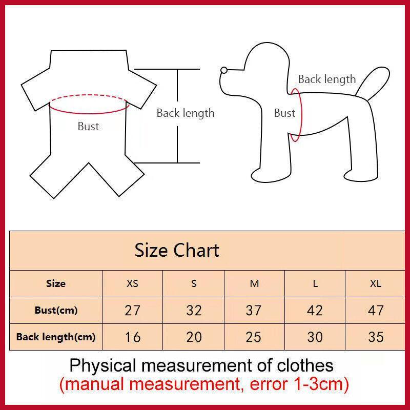 XL Puppy Pet Dog Fleece Warm Jumper Sweater Coat Small Yorkie Chihuahua Cat Clothes - Orange 4