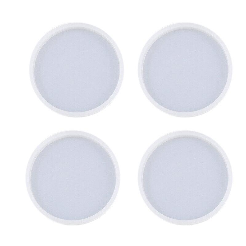 Coaster Resin Casting Mould Epoxy Mold Silicone Craft DIY Jewelry Agate Making - Large Square 8